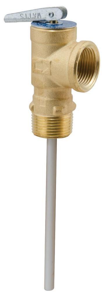 Watts 0066100 Series 100XL 3/4 Temperature & Pressure Relief Valve