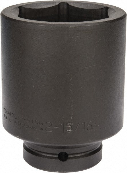 PROTO Proto J10047L Impact Socket 1 in Drive 2-15/16 in 6-point