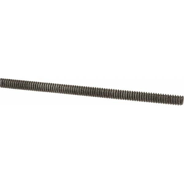 VALUE COLLECTION Value Collection 01032 Threaded Rod 6-32 2 Ft Steel