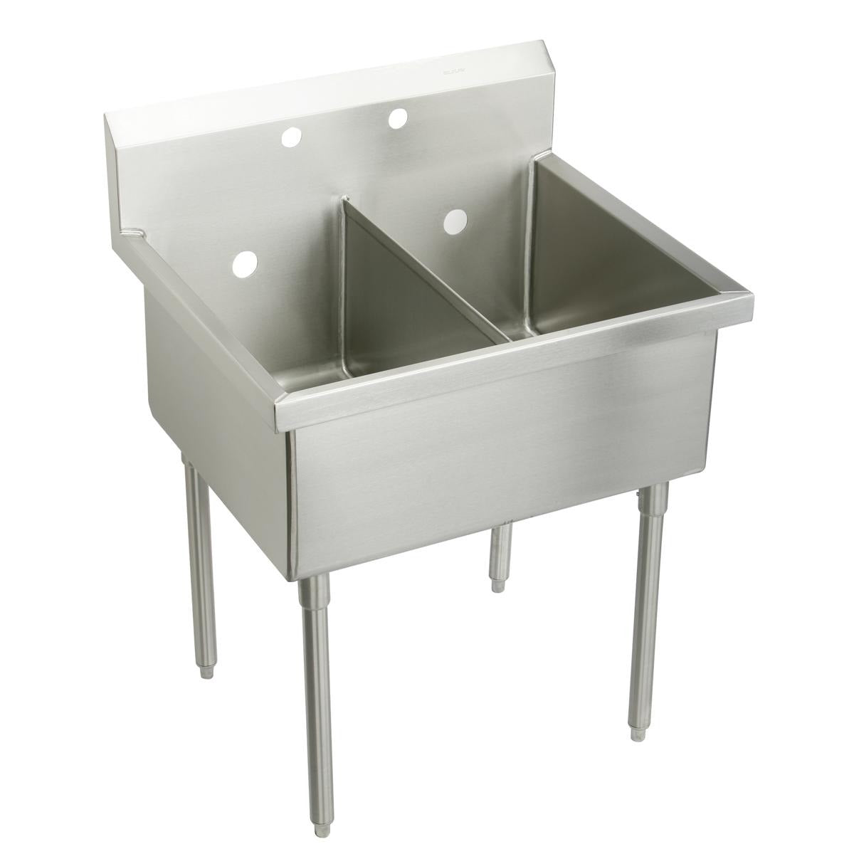 BSC PREFERRED Bsc Preferred SS8230OF2 Double Compartment Scullery Sink