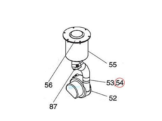 Zodiac R0308800 Jandy Blower/ Vent Duct Clamp