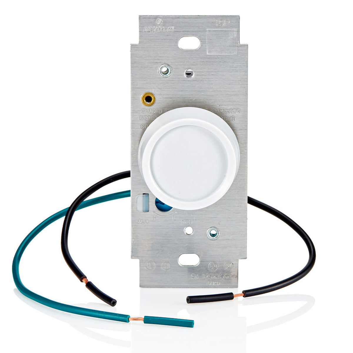 LEVITON Leviton 6616-1XW Fan Speed Control 120 VAC 5 Amp