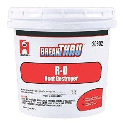 Oatey 20602 Hercules Root Destroyer 2 lb Container Bucket