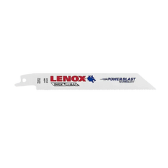 Lenox 20575634R Reciprocating Saw Blade, 6 in L x 3/4 in W, 4 TPI