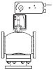 Schneider Electric VA-8303-596-5-13 Globe Valve Assembly 3 in 3W Mix/Div