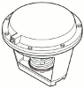 Schneider Electric VK4-9313-603-5-12 Globe Valve Actuator Assembly 3-Way Mixing