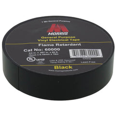 DiversiTech 60000 3/4 Width x 60 Ft Length General Purpose Vinyl Electrical Tape 7 Mil (Black)