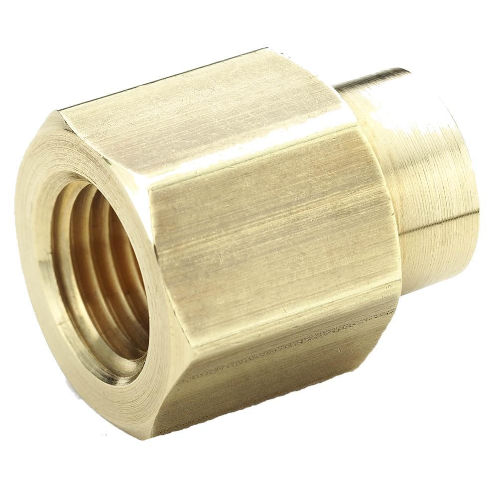 Parker 208P-8-6 Pipe Fitting, 1/8 x 3/8 in, Female Pipe, 68 bar, Brass