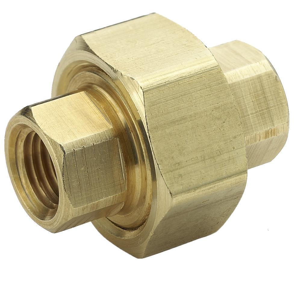 Parker 212P-4 Pipe Fitting, 1/4 in, Female Pipe, 68 bar, Brass