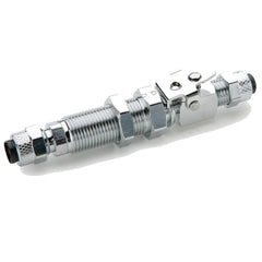 Parker 394P-4-4 Couplers, Compression, 10 bar, Brass, Chrome Plated