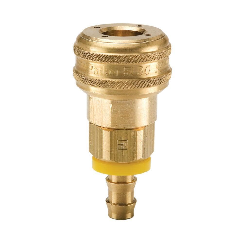 Parker B30-5BP Quick Connect Air Coupler, Brass