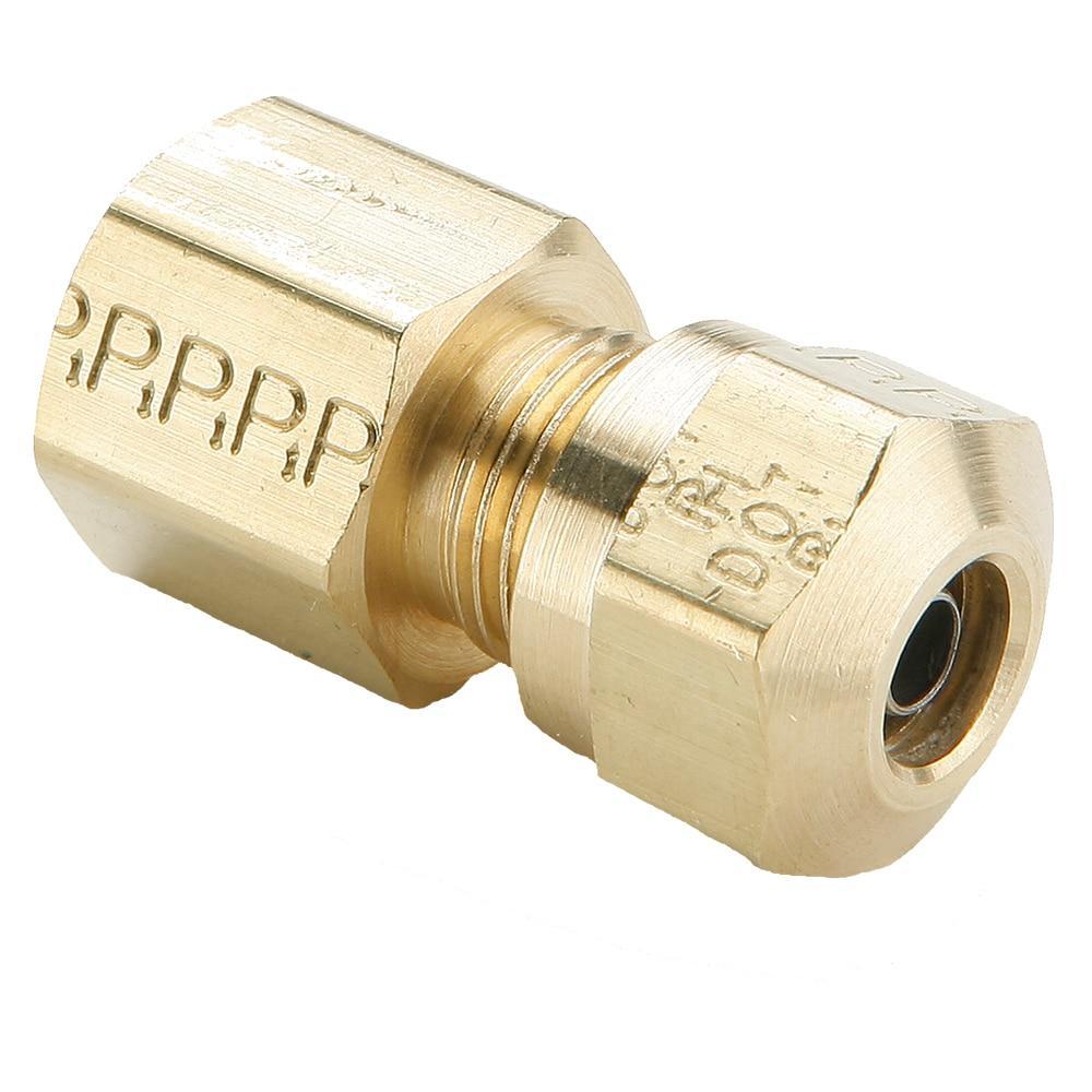 Parker 66NTA-4-4 Compression Style Fitting 1/4 in Compression x Female Pipe