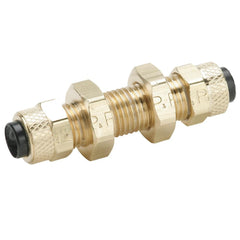 Parker 62PBH-5 Compression Fitting, 5/16 in, Compression, Brass