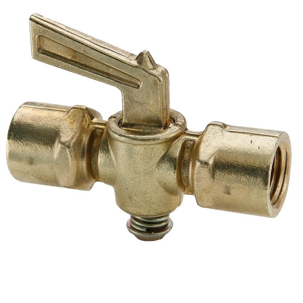 Parker V403P-4-4 Ground Plug Shutoff Cocks, Brass Body