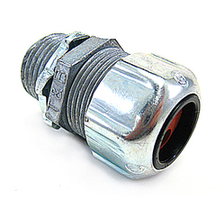 ABB 2520-2 Thomas & Betts 1/2 Straight General Purpose Cable Gland / Strain Relief Cord Connector