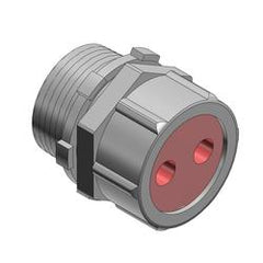 ABB 2520-2 Thomas & Betts 1/2 Straight General Purpose Cable Gland / Strain Relief Cord Connector