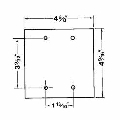 ABB 2CCB Red Dot 2-Gang Blank Cover Power (Pack)