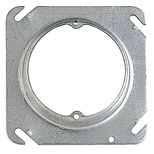 ABB 52C31/2-25 4 Steel Square Box Cover, 1/2 Raised, 3.5 cu.in.