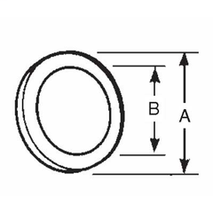 ABB 5304 Thomas & Betts 1 Inch Steel Rubber Sealing Ring