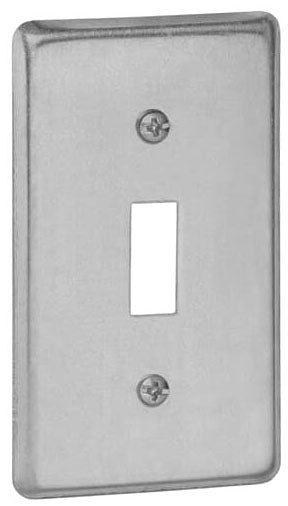 ABB 58C30-25R Outlet Utility Box Cover, 4 in L x 2-1/8 in W x 1/4 in D