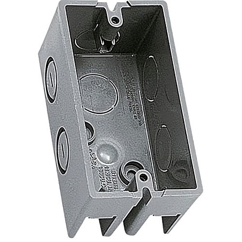 ABB B112HBR 1-Gang Handy Outlet Box, Non-Metallic, 12 Cu In, 1 Outlet