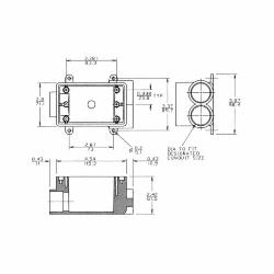 ABB E979DFN-CAR FSCC-1/2 BOX