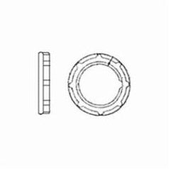 ABB LN-501 Steel City ln-501 bulk 1/2 inch plastic locknut