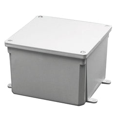 ABB E987R Carlon Polycarbonate Weatherproof Molded Junction Box, Gray