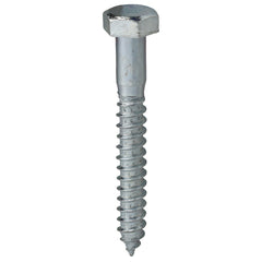 L.H. Dottie LAG383 3/8 x 3 Inch Hex Head Lag Screw Zinc Plated Steel