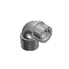 ABB 2267 Thomas & Betts 2267 1/2 90deg Liquidtight Strain Relief Cord Connector - Cord Range: .125-.250