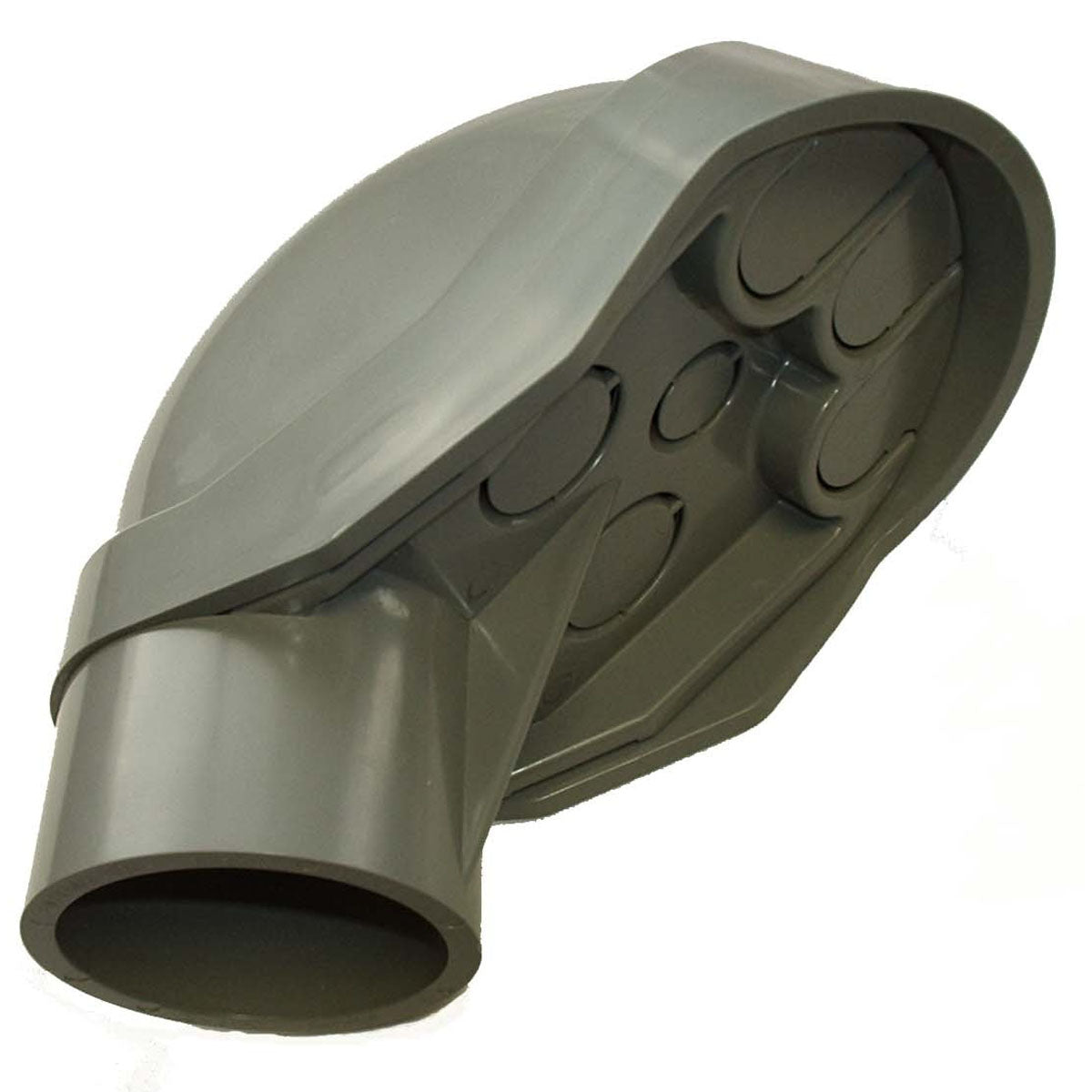 ABB E998J CARLON Non-Metallic Service Entrance Cap 2 In Gray PVC