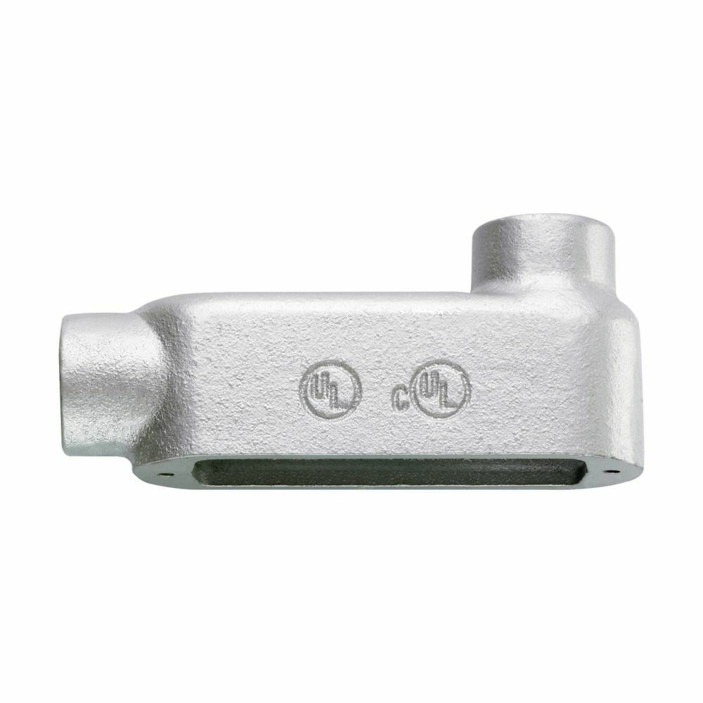 Eaton LB50M Conduit Outlet Body, Malleable Iron, 1/2 Inch Hub