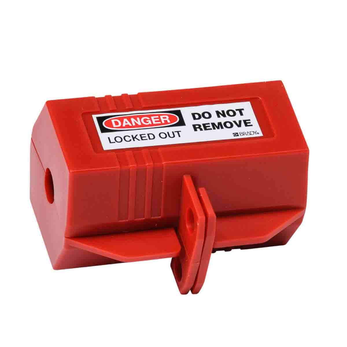 Brady 65674 Plug Lockout 110 Volt With Danger Labels