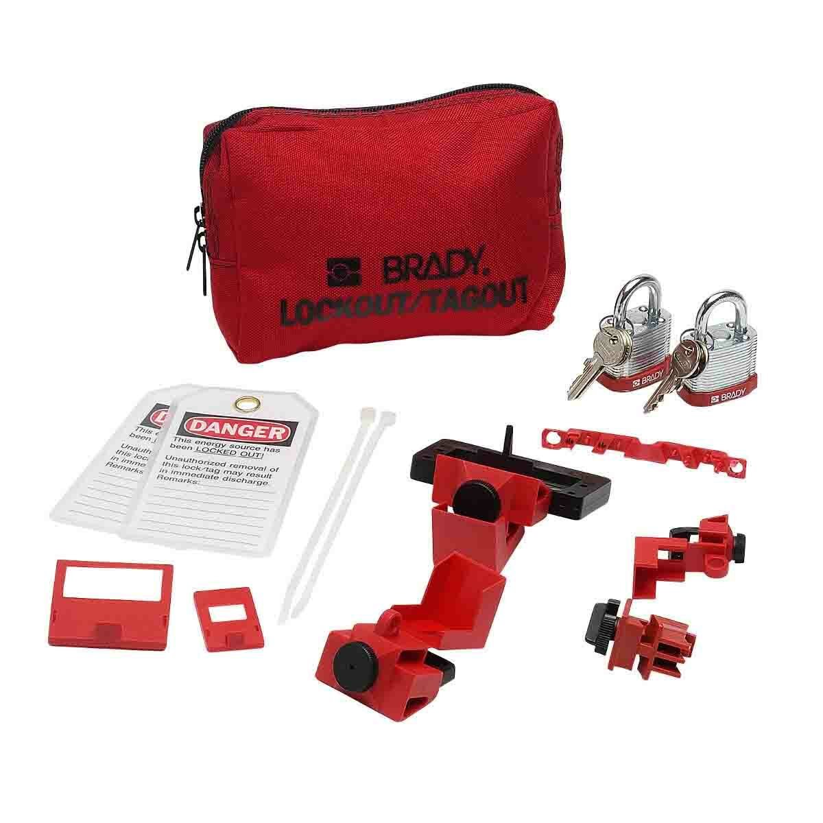 Brady 99297 Breaker Lo Sampler Kit, W/ Steel Locks