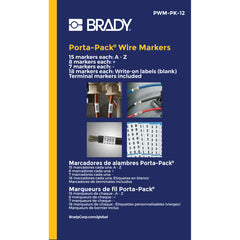 Brady PWM-PK-12 Porta PK WM Refill Legend A to Z