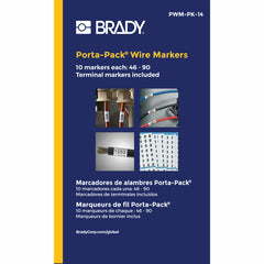 Brady PWM-PK-14 Porta PK WM Refill Legend 46 to 90