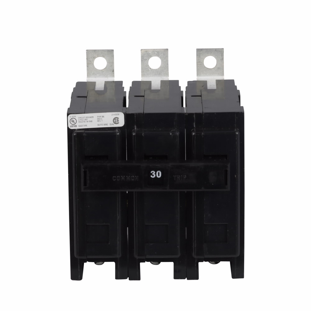 Eaton BAB3035H Quicklag Industrial Thermal Magnetic Circuit Breaker 35A 240V 10kAIC Non-Interchangeable