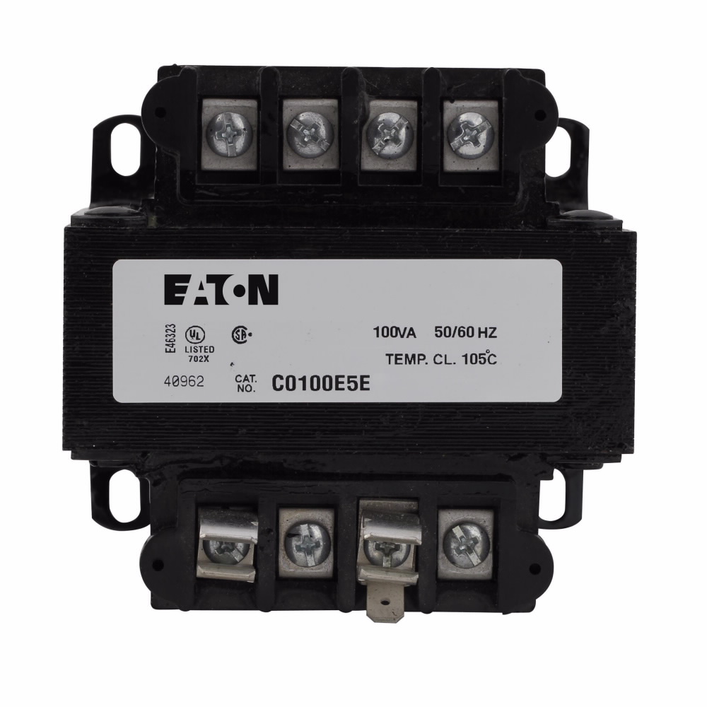 Eaton C0150E2A Type MTE Control Transformer 150 VA 240 x 480 Volt Primary 120 Volt Secondary