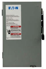 EATON DG321UGB DG Series Non-Fusible General Duty Safety Switch, 240 VAC, 30 A, 3 hp, 7-1/2 hp, TPST Contact, 3 Poles