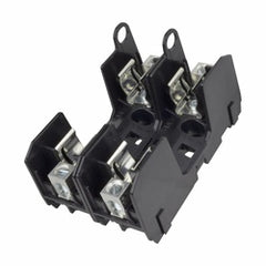 EATON HM25060-2CR Class H Fuse Block, 250 Volt, 60 Amp, 10 kA, 2-Pole, Box Lug - Clip with Reinforced Spring