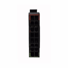 Eaton M22-CK11 Contact Block, 22.5 mm, Front, Spring-Cage, Button: Black, NO-NC, IP65