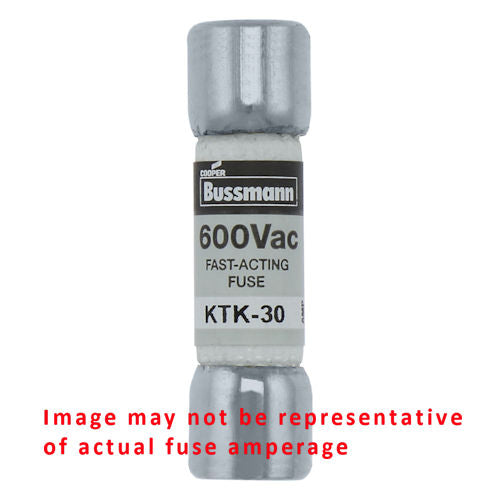 Eaton KTK-12 Bussmann KTK-1/2 600v 1/2amp Limitron Fast-Acting Supplemental Fuse