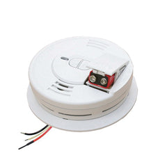 Kidde 21006376 Smoke Detector Alarm, 120 VAC, 10 ft Detection, 9 VDC Battery Backup