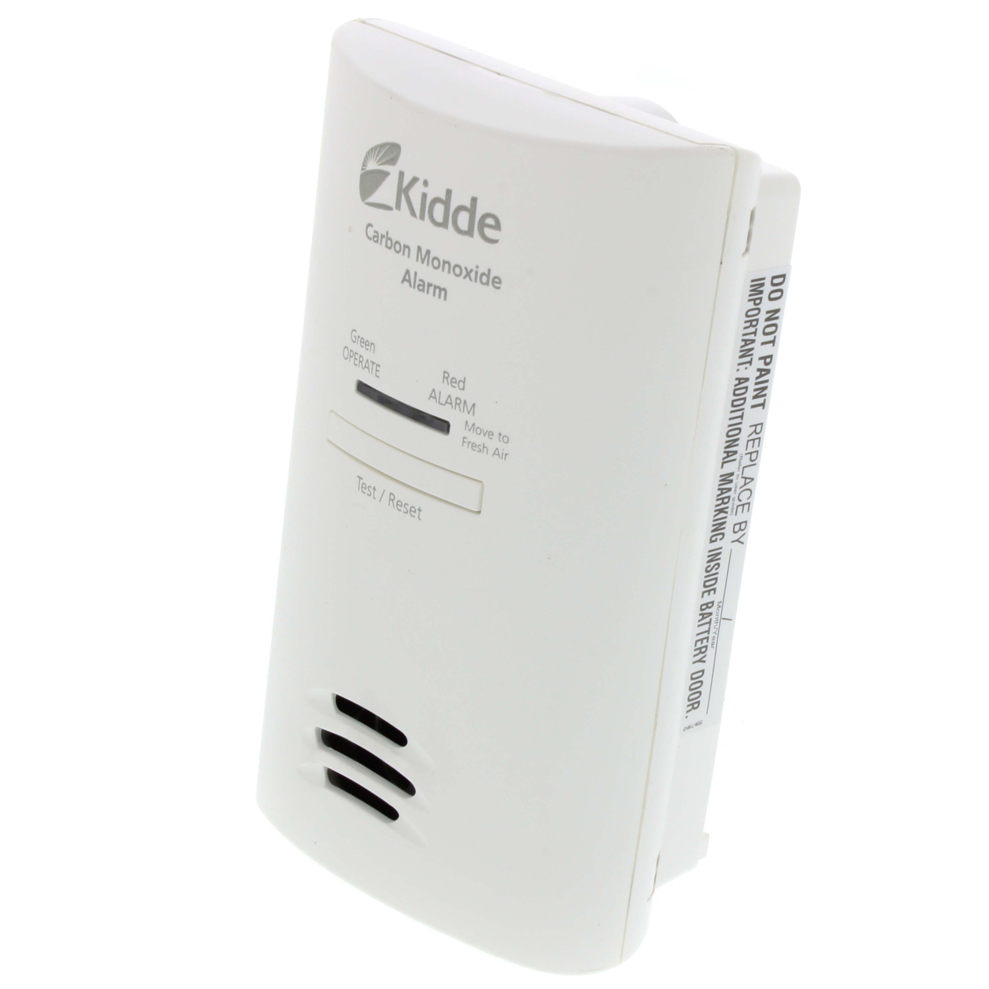 Kidde 21025763 Carbon Monoxide Alarm with Battery Backup, Plug-In, Clamshell