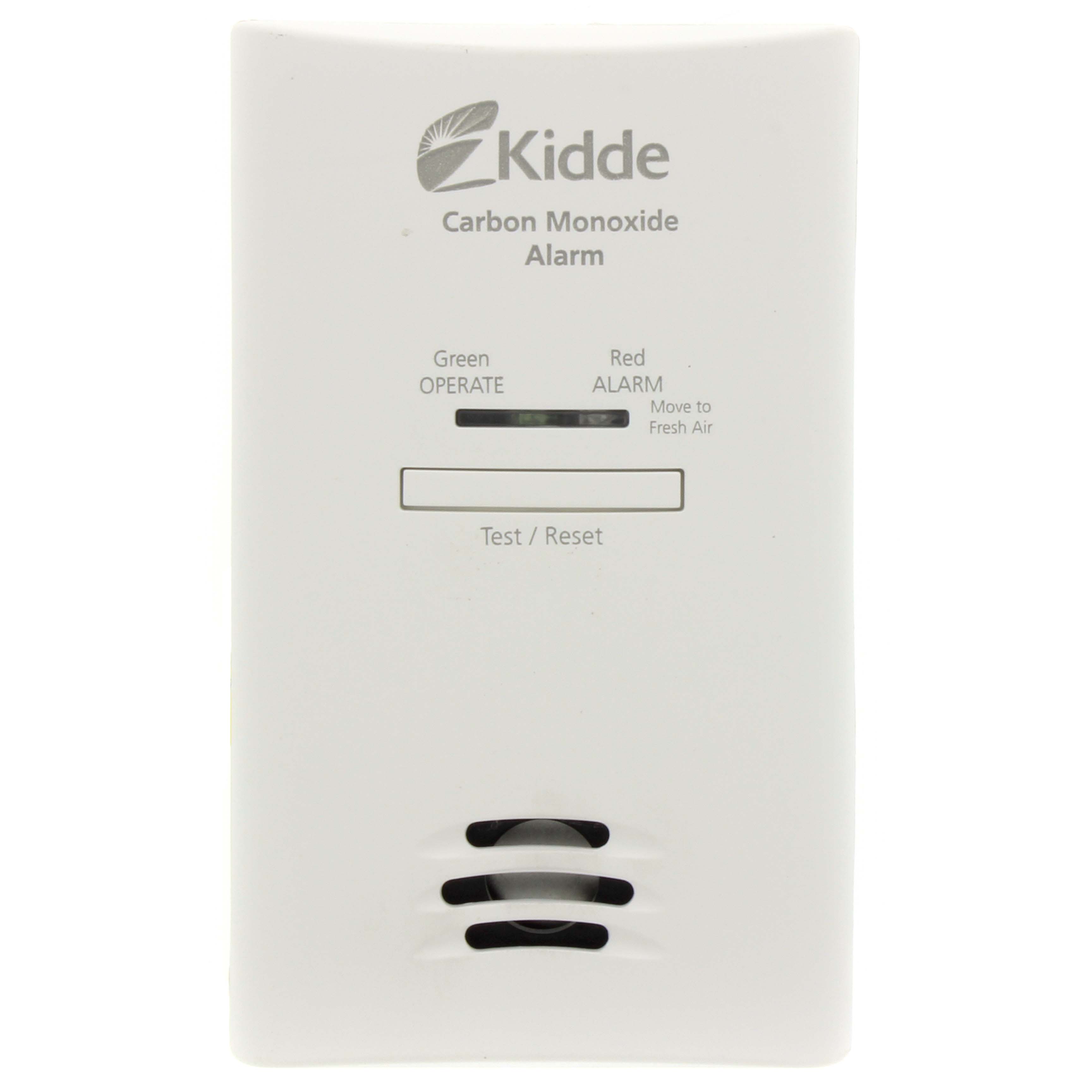 Kidde 21025763 Carbon Monoxide Alarm with Battery Backup, Plug-In, Clamshell