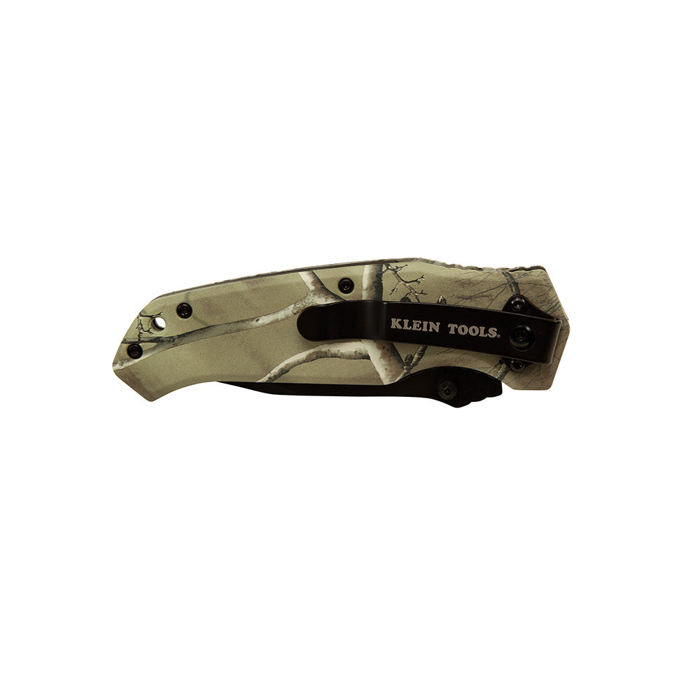 Klein 44222 Pocket Knife, Realtree Xtra Camo, Tanto Blade (Each)