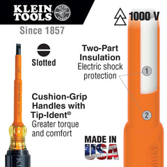 Klein 33532-INS Insulated Screwdriver Set, 1000V, 2-Piece