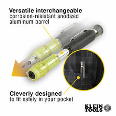 Klein 32614 4-in-1 Electronics Pocket Screwdriver