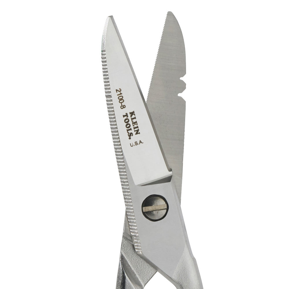 Klein Tools 2100-8 Free-Fall Snip Stainless Steel