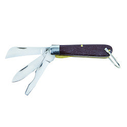 Klein 1550-6 3 Blade Pocket Knife with Screwdriver